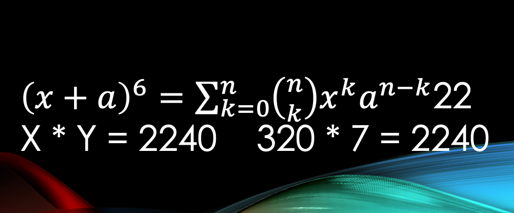 Beispiel einer mathematischen Formel