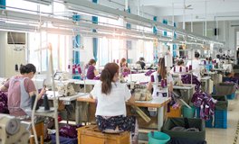 Hochflexible Produktion von Textilien