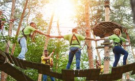 Freizeitanlage mit Hochseilgarten in Süddeutschland