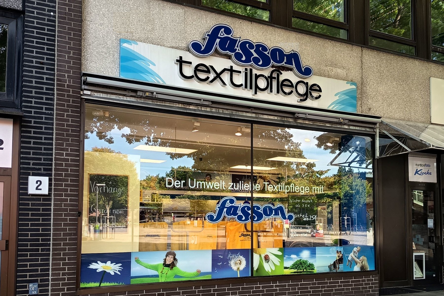Etablierte und für Umweltschutz ausgezeichnete Textilreinigung im Herzen von Hamburg-Neugraben